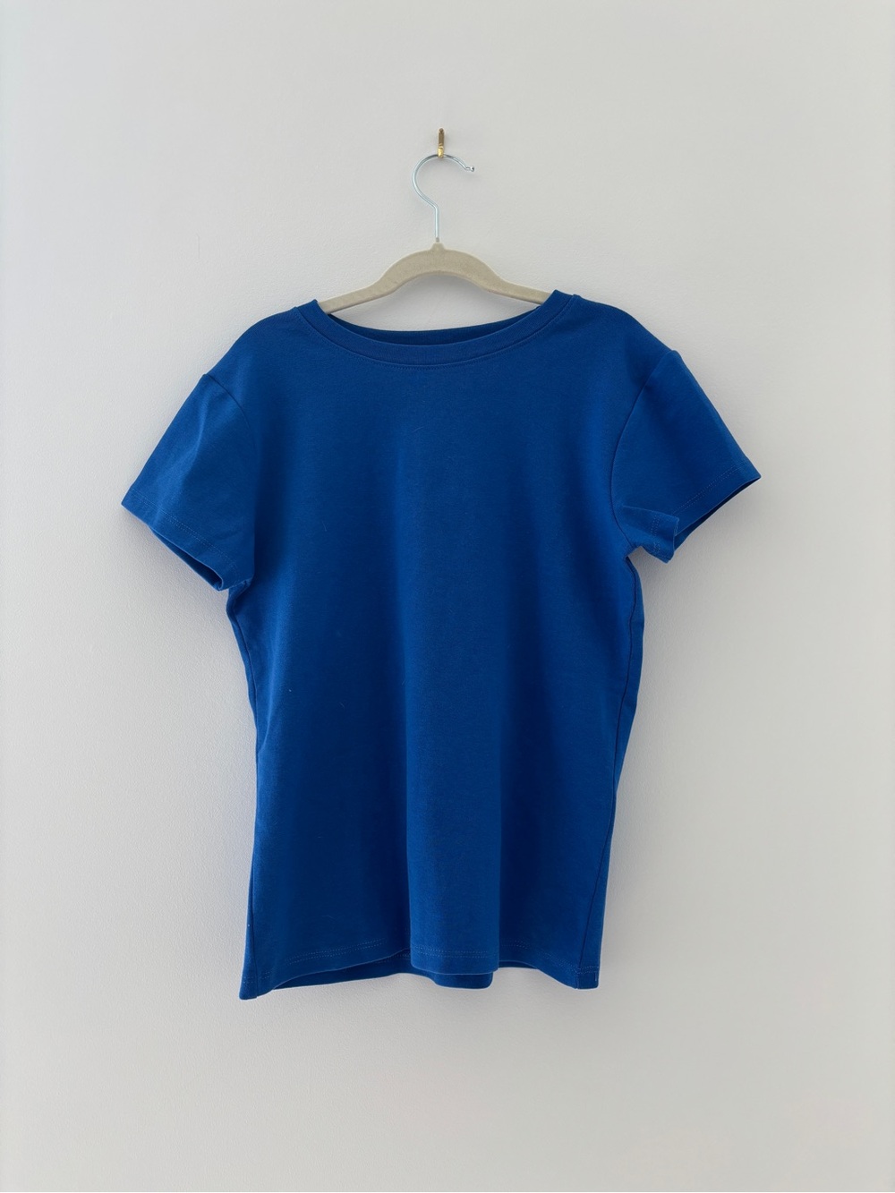 Cotton On 90s Baby Tee in Bright Blue